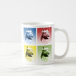 American Staffordshire Terrier Pop Art Coffee Mug