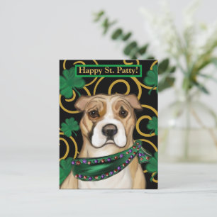 AMERICAN STAFFORDSHIRE TERRIER           POSTCARD