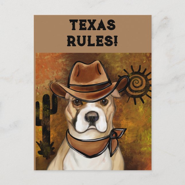 AMERICAN STAFFORDSHIRE TERRIER             POSTCARD (Front)