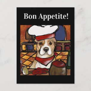 AMERICAN STAFFORDSHIRE TERRIER POSTCARD