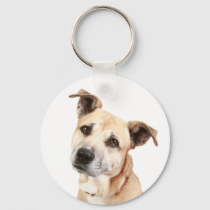 American Staffordshire Terrier  Puppy Dog Keychain