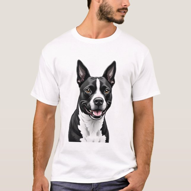 American Staffordshire Terrier T-Shirt (Front)