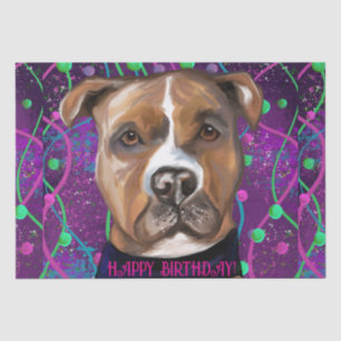 AMERICAN STAFFORDSHIRE TERRIER        TISSUE PAPER