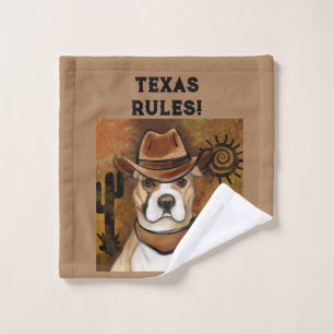 AMERICAN STAFFORDSHIRE TERRIER            WASH CLOTH
