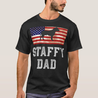 American Staffy Dad For Orbitkit T-Shirt