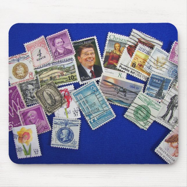 American Stamps Mouse Mat (Front)