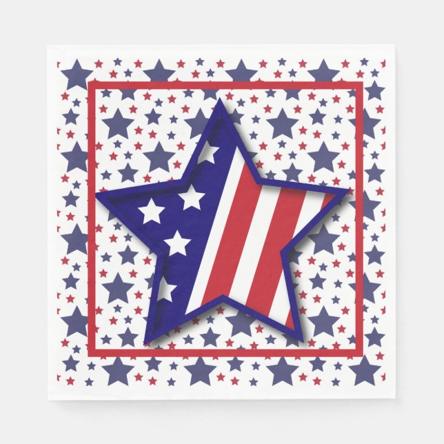 American Star Paper Napkin (Front)