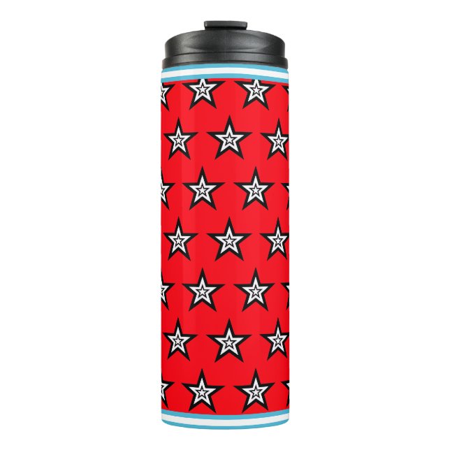 American Star Pattern Tumbler (Front)