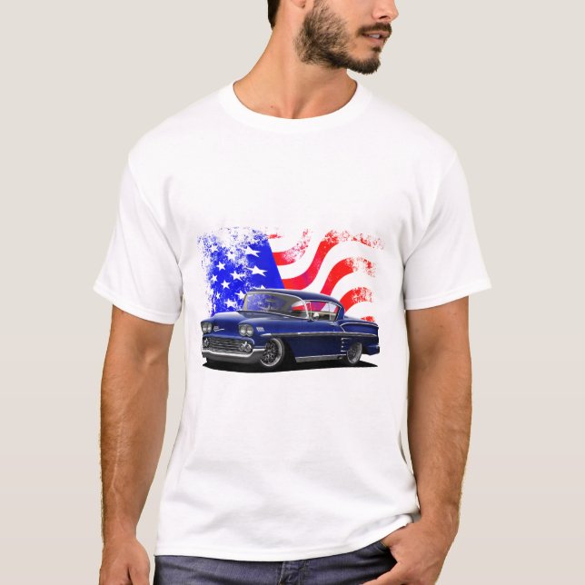 American Stars and Stripes Impala T-Shirt (Front)