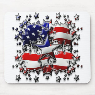 American Stars Mouse Mat
