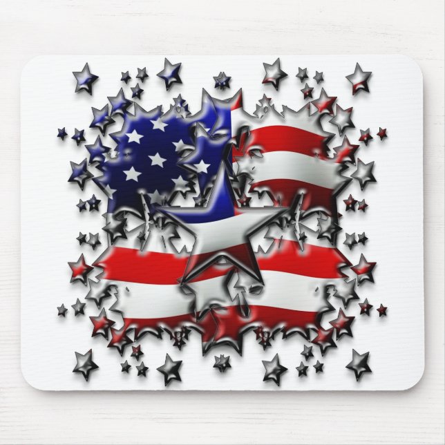 American Stars Mouse Mat (Front)