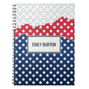 American Stars Symbol Notebook