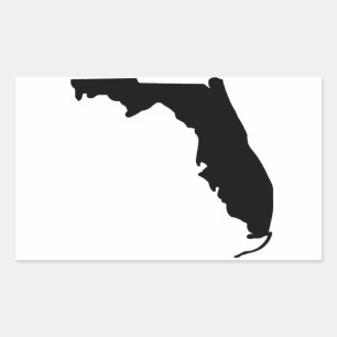 American State of Florida Rectangular Sticker