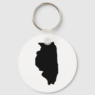 American State of Illinois Key Ring