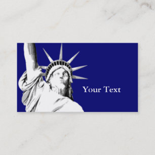American Statue of Liberty Business Card