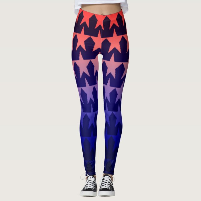 American style-ART Leggings (Front)