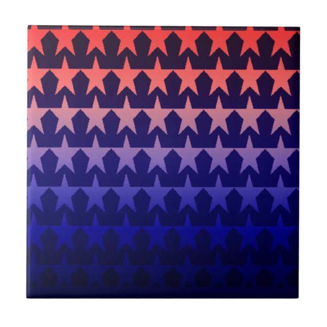 American style-ART Tile (Front)
