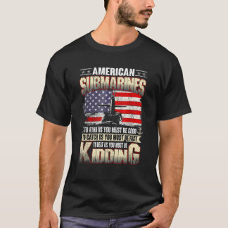 American Submarines Patriotic US Flag Veteran Subm T-Shirt