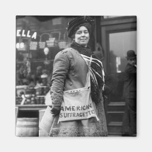American Suffragette, 1910 Magnet