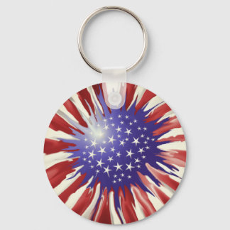 American sunflower key ring