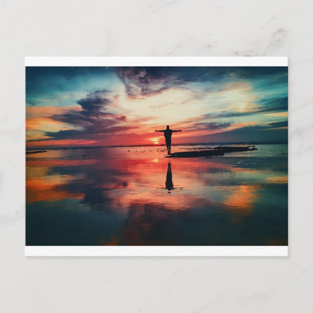 American Sunset (64) Postcard (Front)