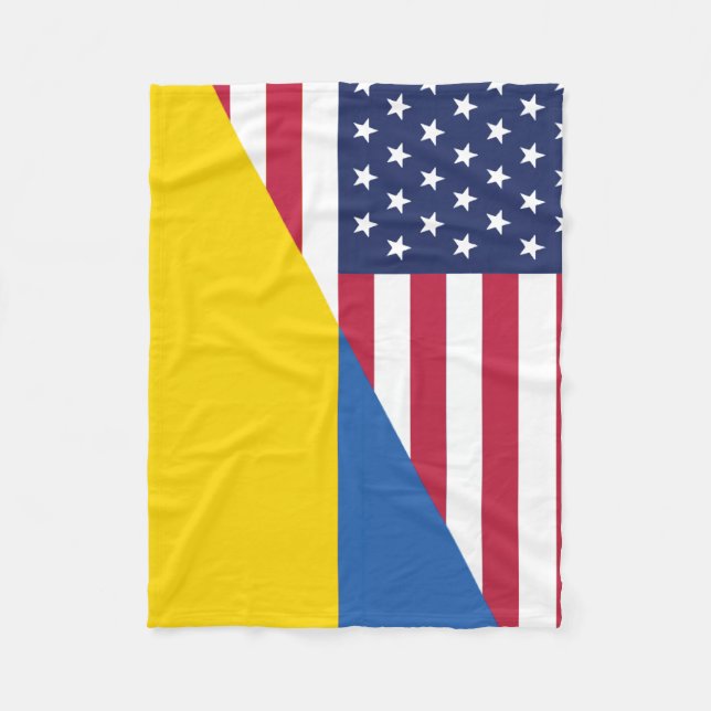 American support towards Ukraine Sherpa Blanket (Front)