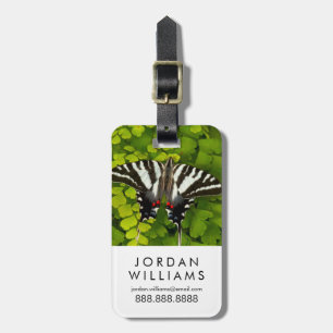 American Swallowtail Butterfly Luggage Tag