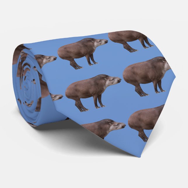 American tapir tie (Rolled)