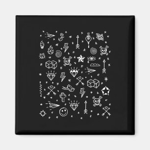 American Tattoo Flash, Traditional Tattoo Designs  Magnet