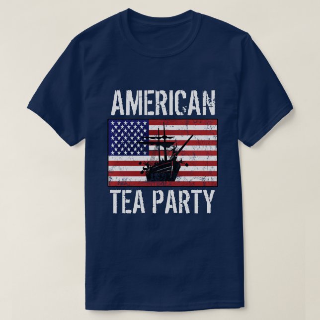 American Tea Party T-Shirt (Design Front)