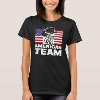 American TEAM Black woman T-Shirt