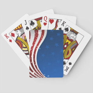 American theme stars & stripes playing cards