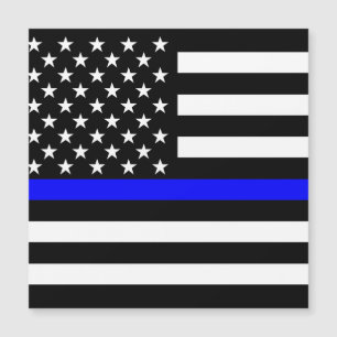 American Thin Blue Line Graphic Decor