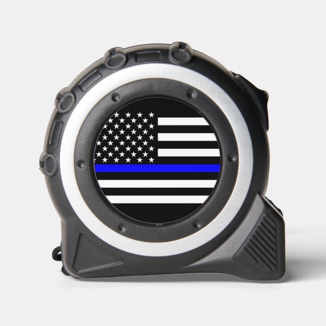 American Thin Blue Line Symbolic on on a 1 (Front)