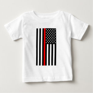 American Thin Red Line Graphic Baby T-Shirt