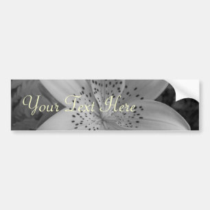 American Tiger Lily Bumper Sticker
