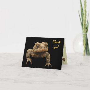 American Toad Thank You Card