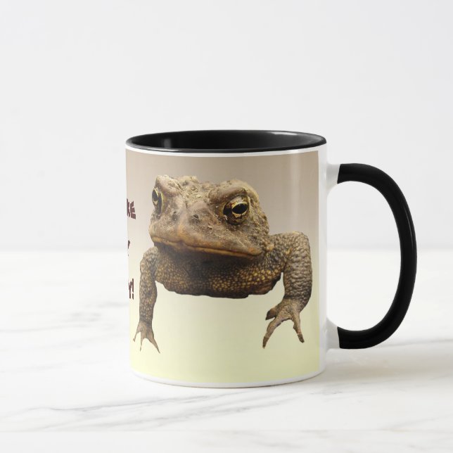 American Toads Make My Day Mug (Right)
