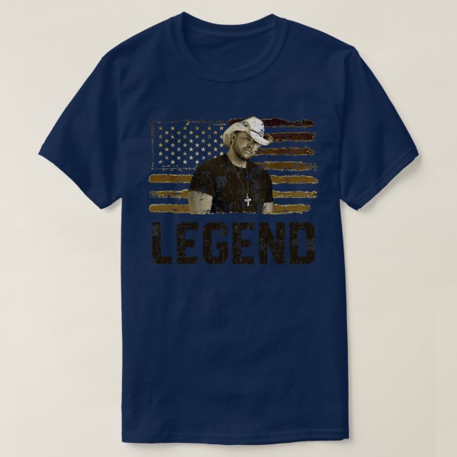 American Toby Flag Keith MusicianTShirt T-Shirt (Design Front)