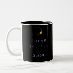 American Total Solar Eclipse 2017 Two-Tone Coffee Mug