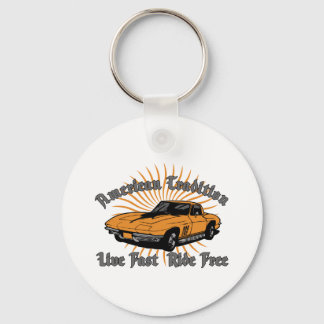 American Tradition Corvette Key Ring