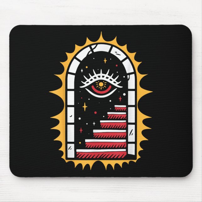 American Traditional Old School Tattoo Flash Ink S Mouse Mat (Front)