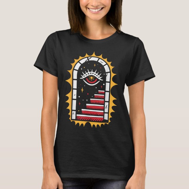 American Traditional Old School Tattoo Flash Ink S T-Shirt (Front)