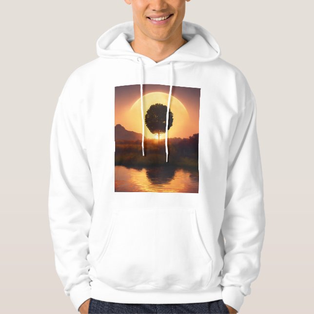 American Traditional Tattoo Design T-Shirt – Bold, Hoodie (Front)