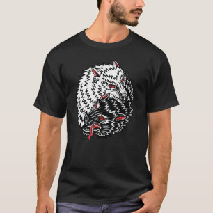 American Traditional Tattoo Old School Flash Wolf T-Shirt