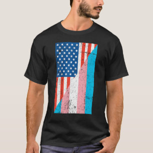 American Transgender Flag Transgender T-Shirt