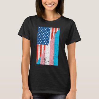 American Transgender Flag Transgender T-Shirt