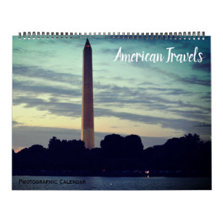 american travels 2026 large calendar