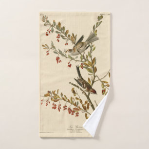 American Tree Sparrow, Audubon's Birds of America Bath Towel Set