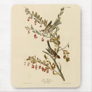 American Tree Sparrow, Audubon's Birds of America  Mouse Mat